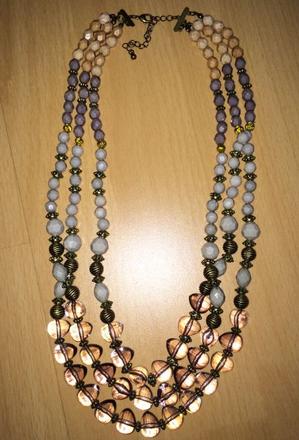 Farebný náhrdelník camaieu, 