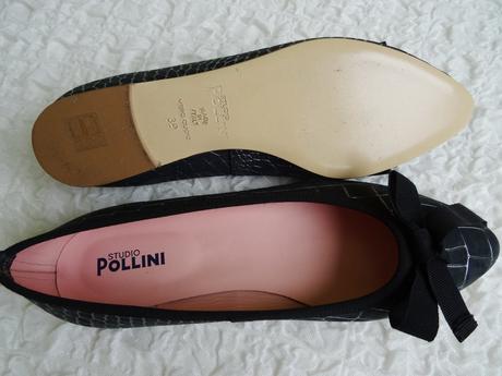 Celokožené baleríny pollini, veľ.39, 39