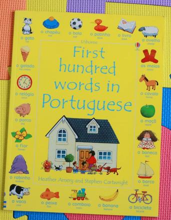 First hundred words in portuguese - p,