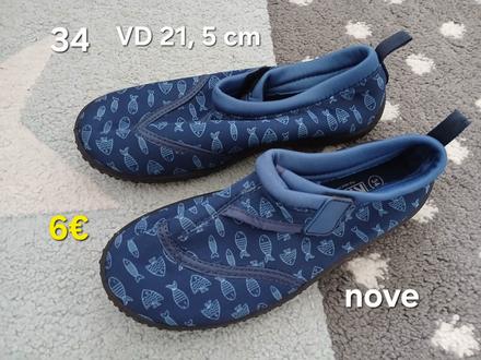 Topanky do vody 34, 34