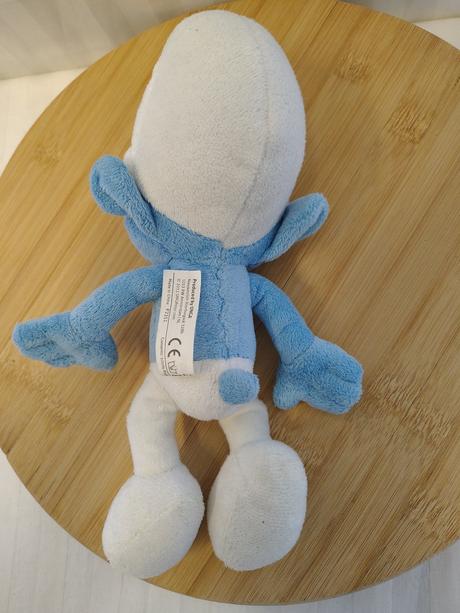Plyšový šmolko babroš nešika, smurfs, 25cm,