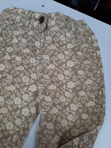 Krásne menčesterové nohavice, f&f,92