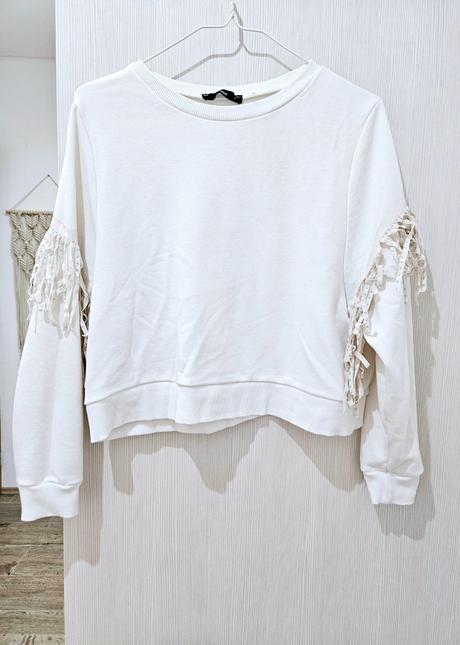 Mikina so strapcami, s