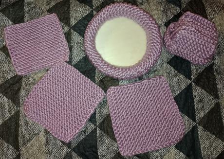 Sada košíka s podložkami, 