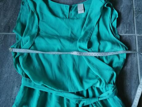 Tyrkysové šaty vila, vl, l