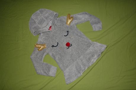 Vianocna zamatova mikinka george, george,104