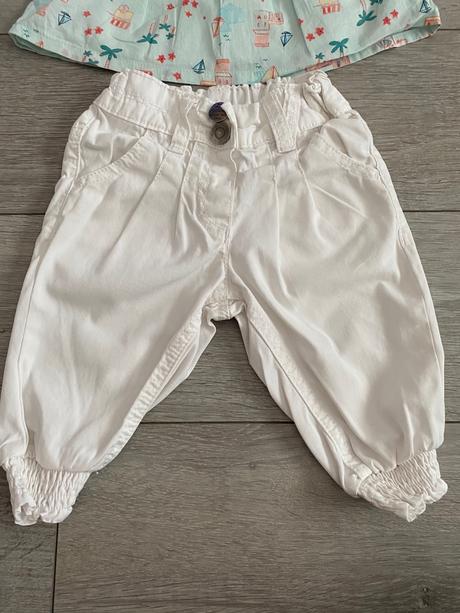Next letné nohavice od 3 mesiacov, next,68
