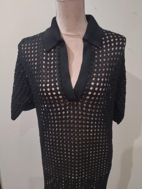 Pletené šaty, h&m,s