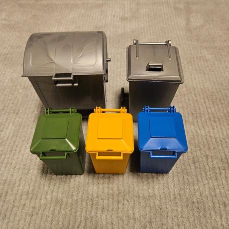 Sada mini smetiarskych košov bruder, 