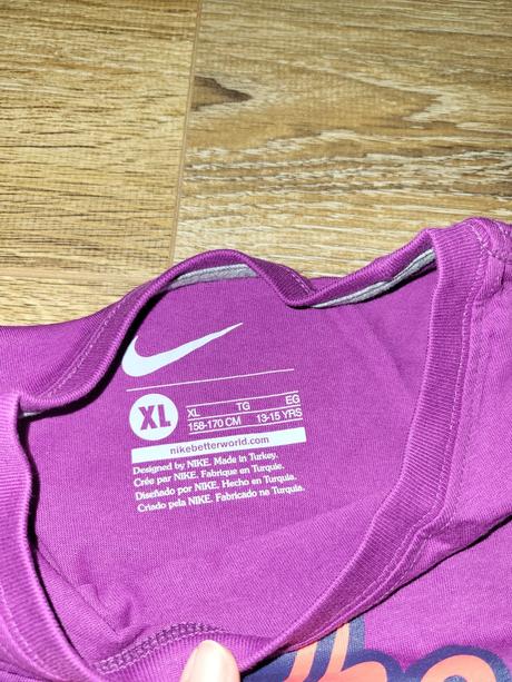 Fialkove tricko nike, nike,158 / 170