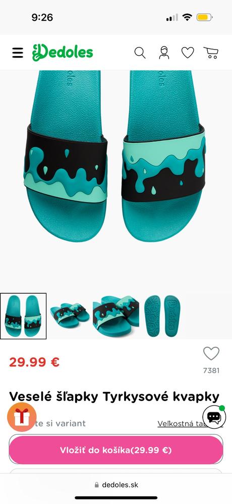 Dedoles šľapky, veľ.38, 38