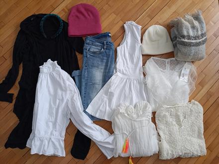 Balík oblečenia, m