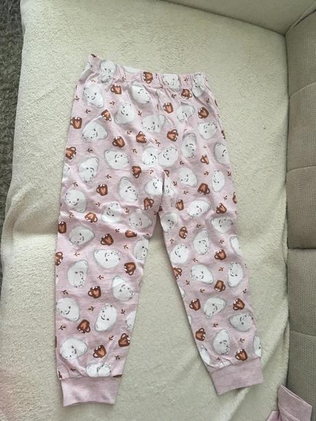 Pyžamo dievčenské 110,116 _nove s visackou, h&m,116