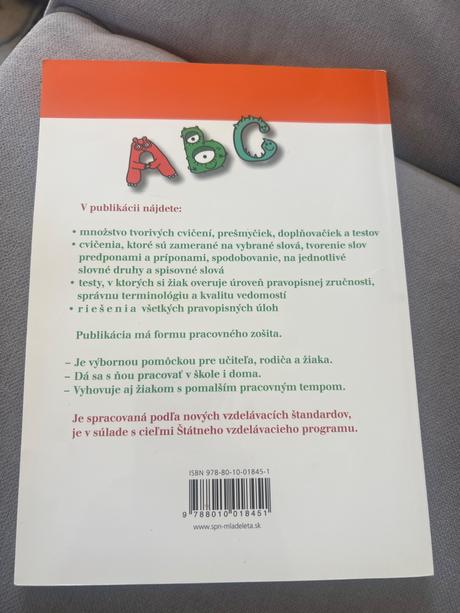 Pravopisne cvicenia 3a4 rocnik zs, 