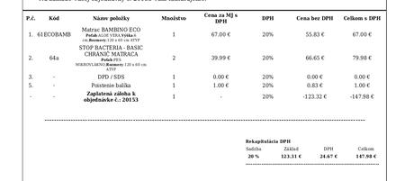 Antibakteriálny chránič detského matracu, šírka (cm): 60,dĺžka (cm): 120