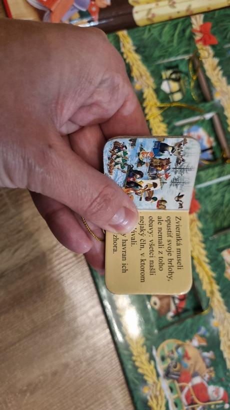 Tony wolf moj adventny kalendar, 