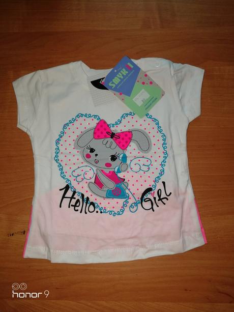 Letný komplet s volánikmi, 80 / 86 / 98