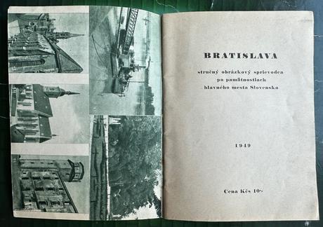 Obrázkový sprievodca bratislava 1949 za 10eur, 