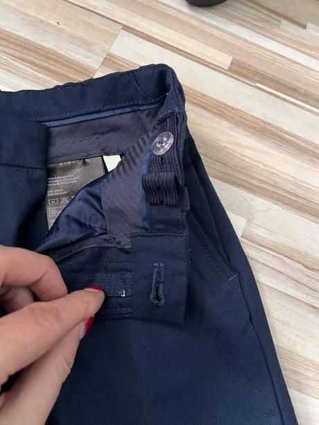 116 zn.h&m slávnostné nohavice s reguláciou v páse, h&m,116