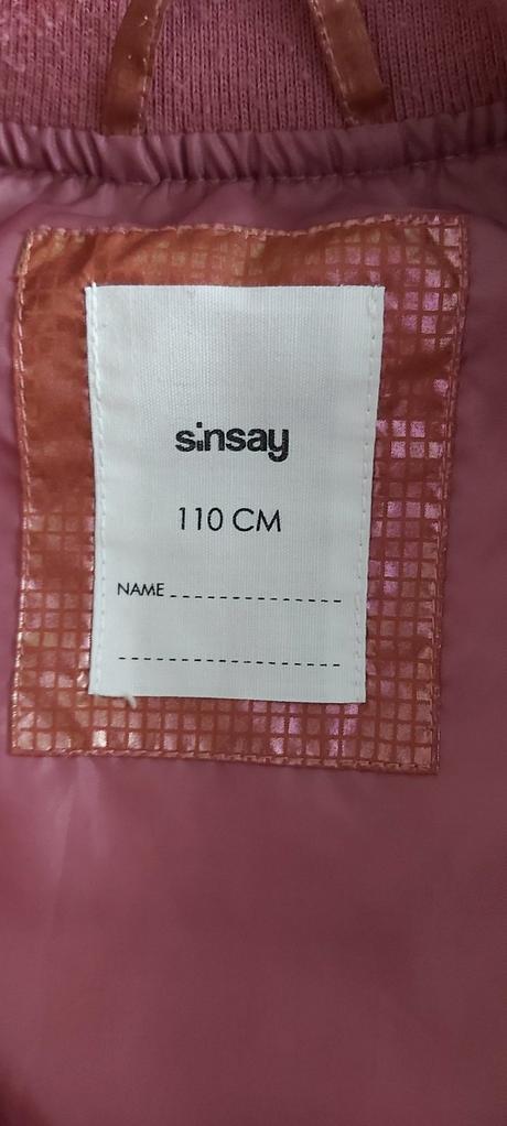 Holografická prechodná bunda 110, sinsay,110