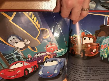 Knihy disney cars planes,