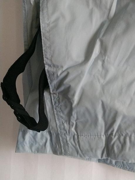 Svetlo modrá nepremokavá prechodná bunda decathlon, decathlon,116