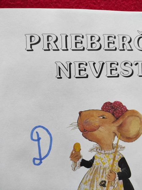 Abeceda v rozprávke prieberčivá nevesta,