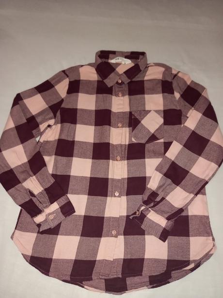 Flanelova košeľa, h&m,152