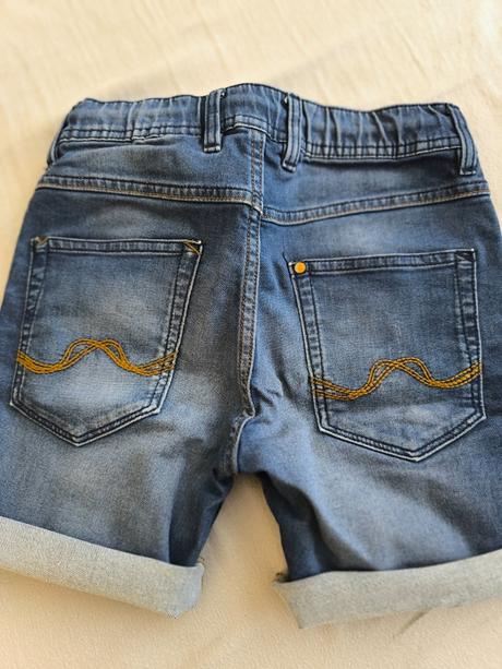 Jeans sortky, h&m,134