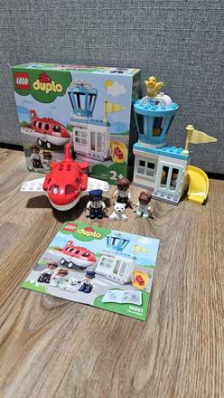 Lego duplo 'lietadlo na letisku' 10961 + auticka,