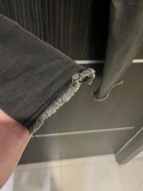 Koton šedé slimfit rifle, 34