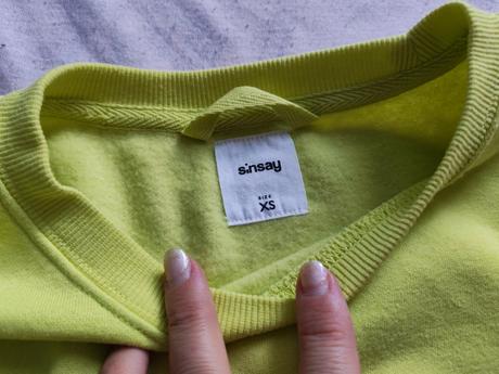 Crop mikina, sinsay,xs