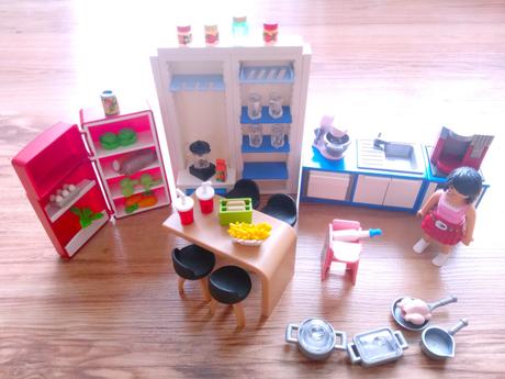 Zariadená kuchynka, playmobil,