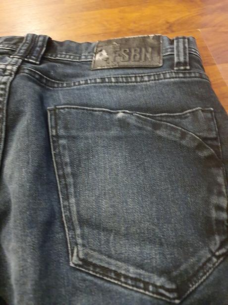 Riflové krátke nohavice veľ. m, m