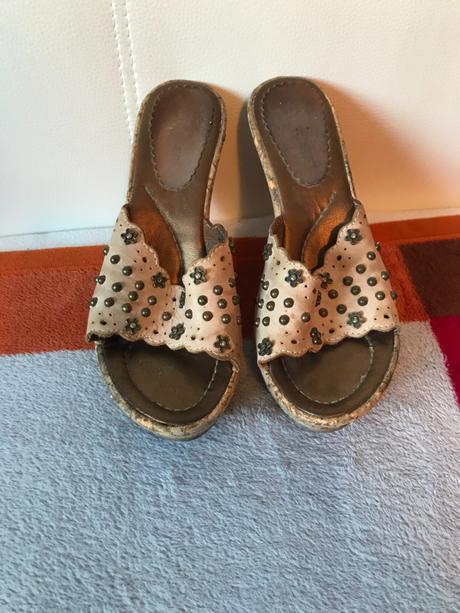 Šlapky na platforme, vel.38, 38