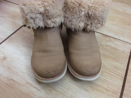 Zara futrované čizmičky, zara,30