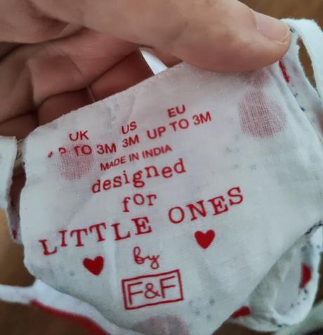 Šatôčky pre bábätko, f&f,62