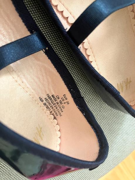 Balerínky v.26, h&m,26
