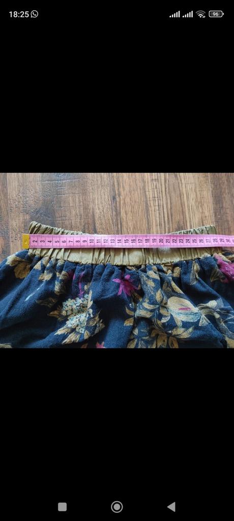 Ľanová sukňa s vreckami, xs