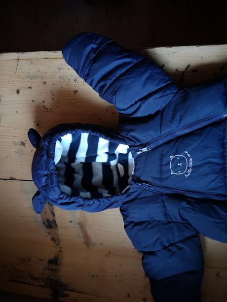 Overal zimný, h&m,62