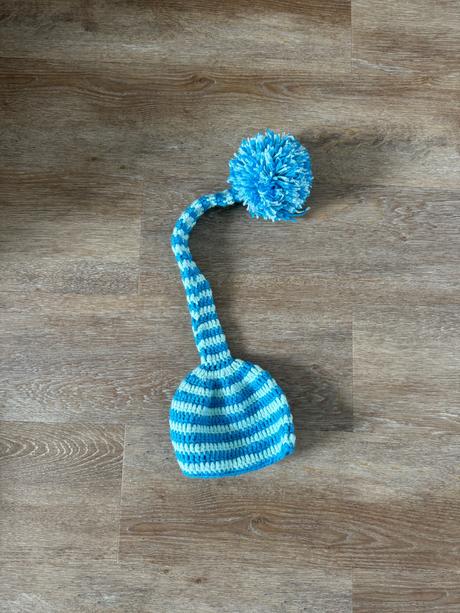 Škriatkovská čiapočka s brmbolcom 0-6m, 50