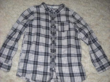 Dievčenská košeľa, h&m,128
