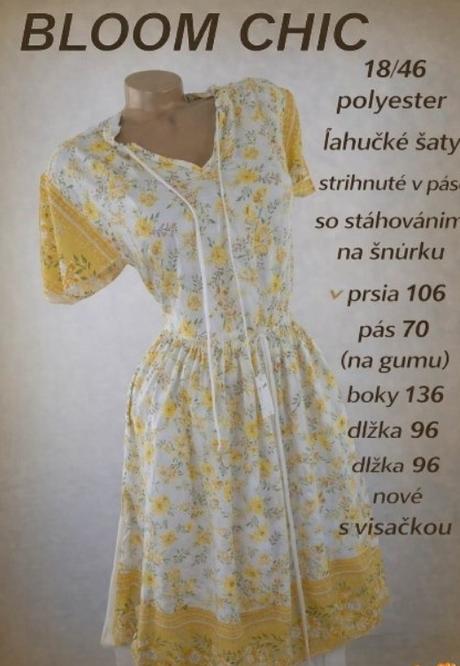 Nadherne romanticke šaty,uk-18, 46