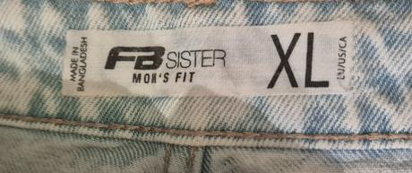 Dámske mom's fit rifle(gate), gate,xl