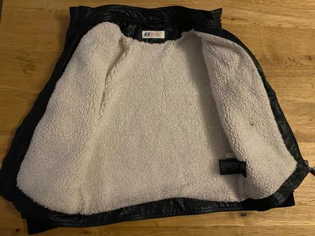 Koženková bunda h&m, h&m,122