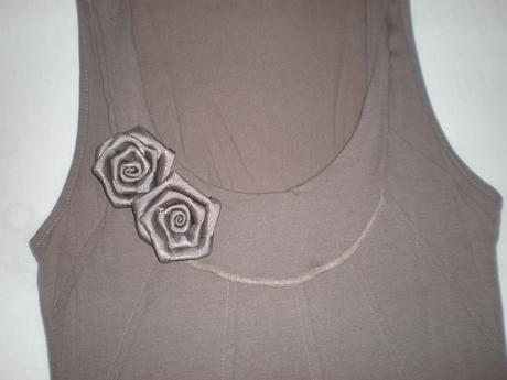 Tunika s ružičkami, xs