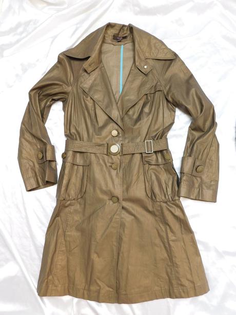 Luxusny damsky trendy trenchovy plašt, 36