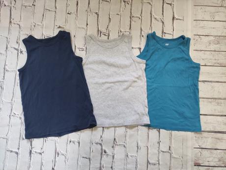 3x tielko - pošta gratis, h&m,122