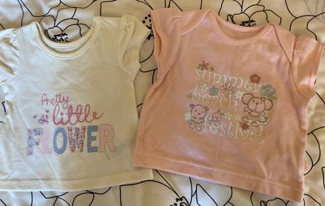 Nenosené tričko mothecare v. 56 na 0-3 mes., mothercare,56