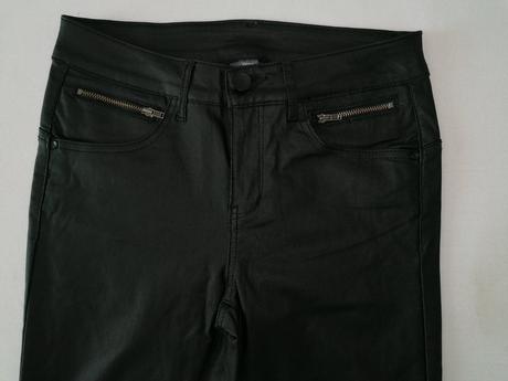 Nohavice v koženom vzhľade, c&a,s